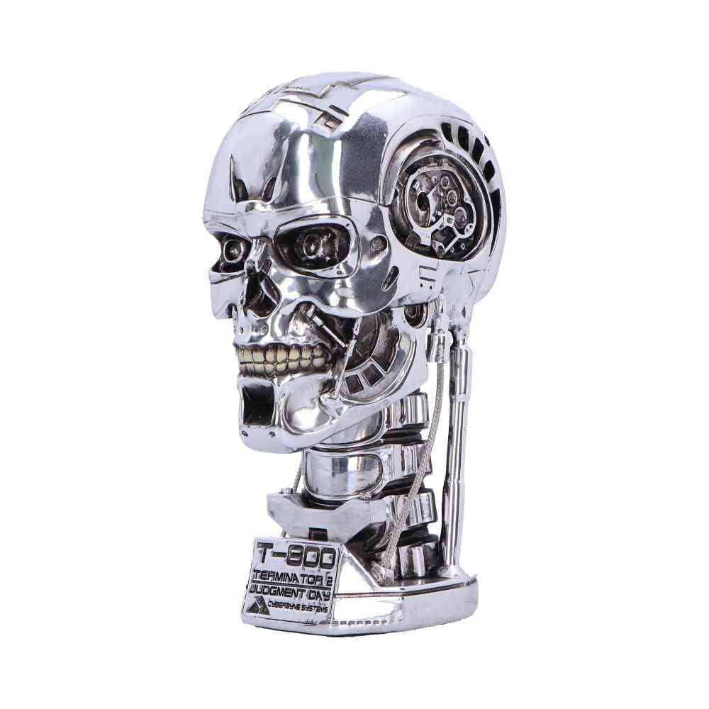 Nemesis Now Terminator - T800 Light Up Figurine - Silver coloured